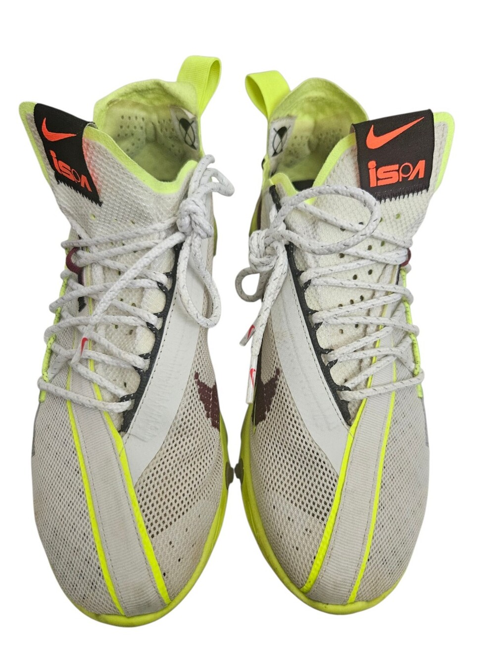 NIKE React Runner ISPA Platinum Volt Running Shoes Mens Size 8‎ CT2692-002